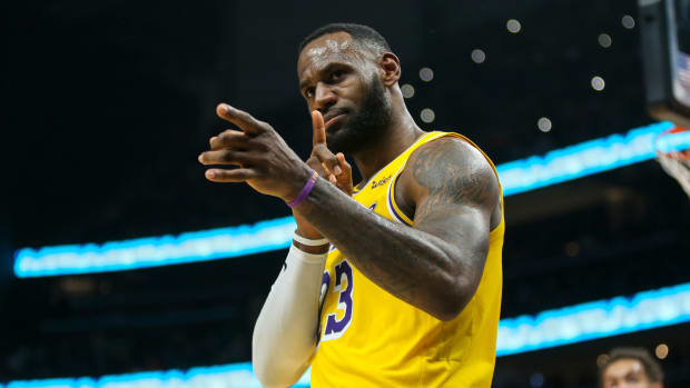 Lakers star LeBron James